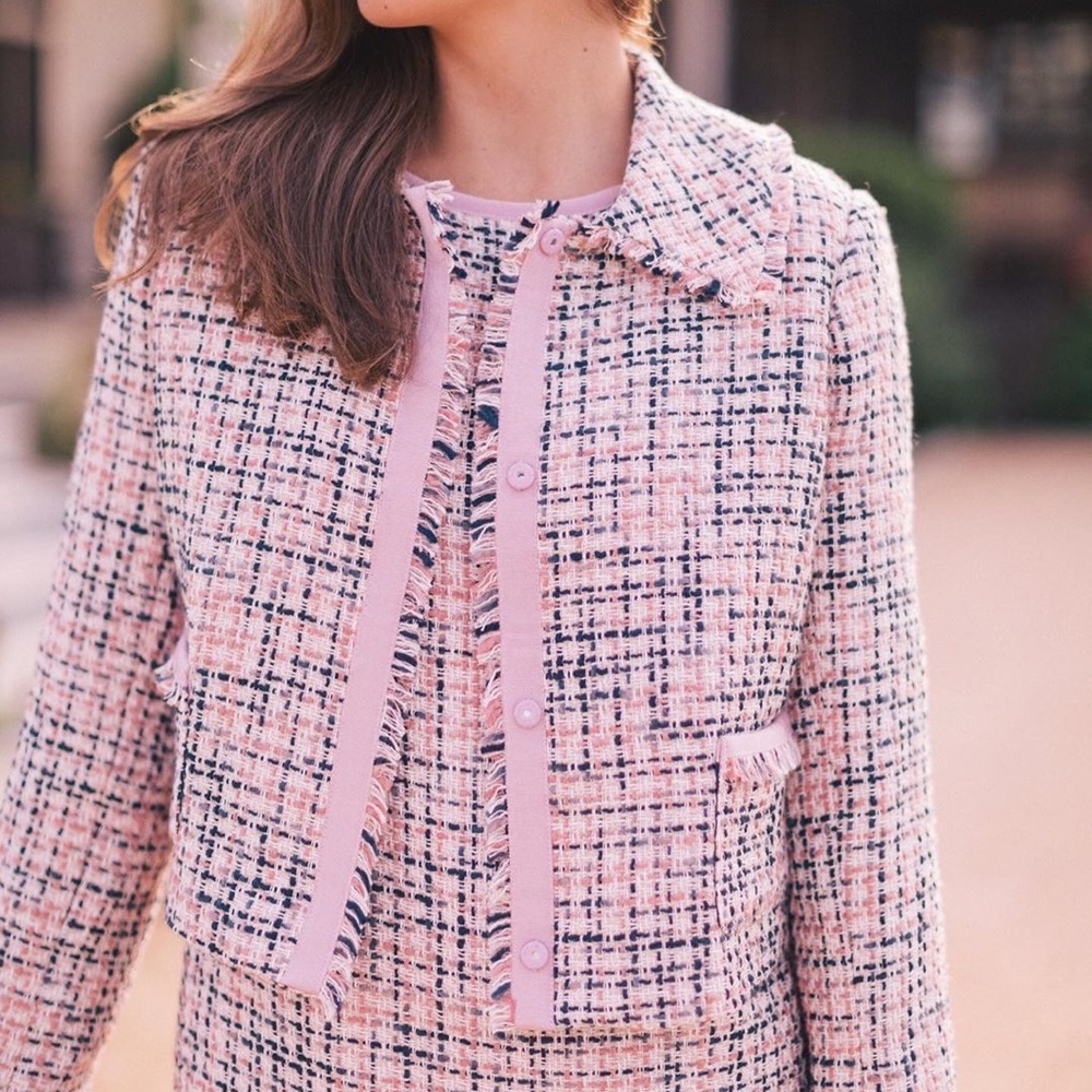 Gal Meets Glam Annika Tweed Jacket